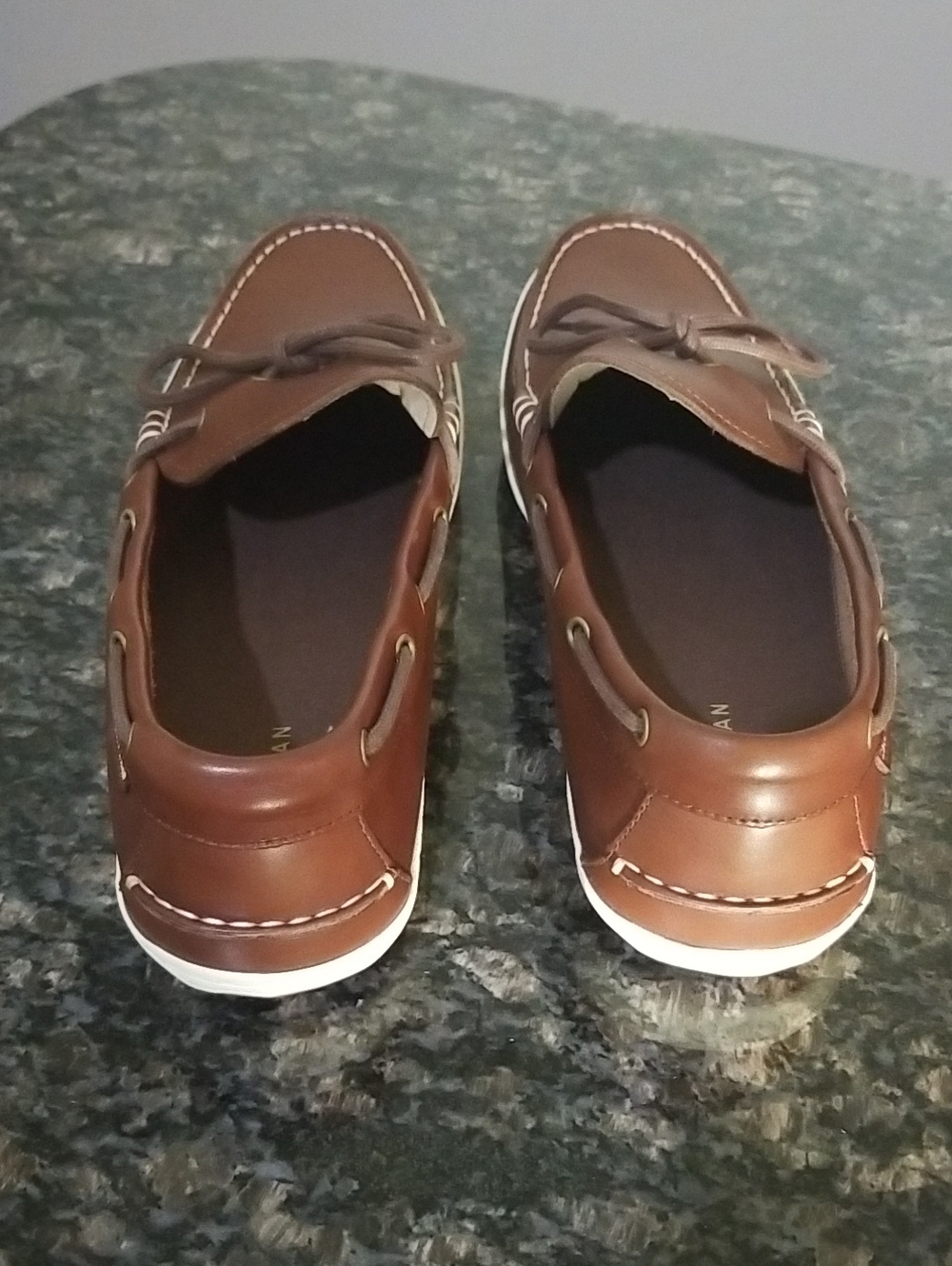 Cole Hahn Brown Leather Loafers - Picture 8 of 15